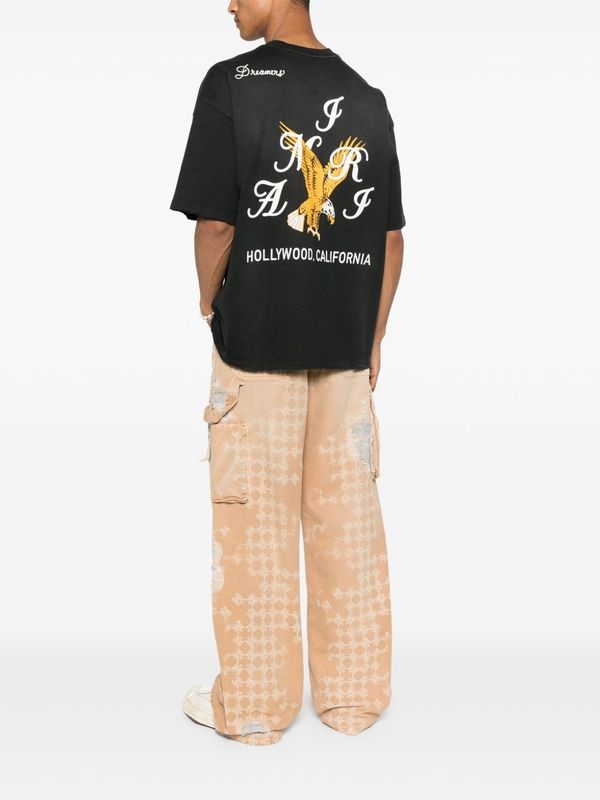 Amiri Black Half Sleeve