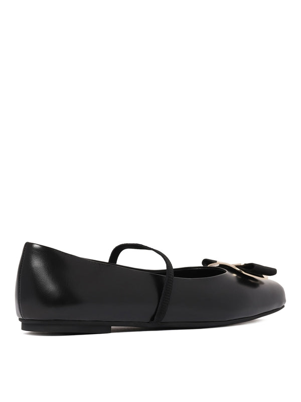 NEW VARA Leather Ballet Flat Shoes