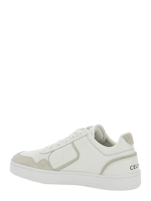 Ct 10 Triope Logo Leather Low-Top Sneakers