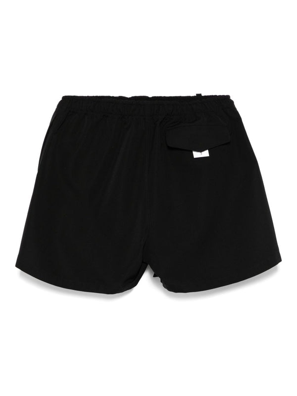 Drawstring Wool Shorts