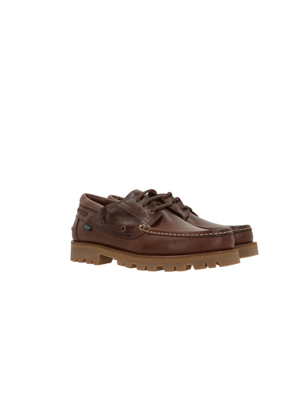 Paraboot Brown Boat Shoes