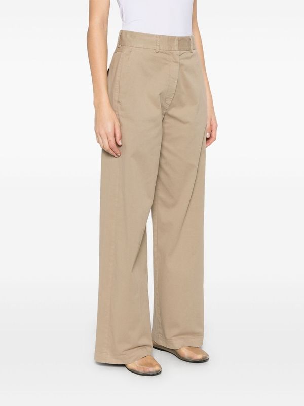 Wide Cotton
  Pants