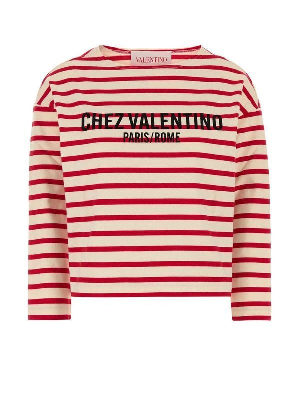 Valentino Red Long Sleeve