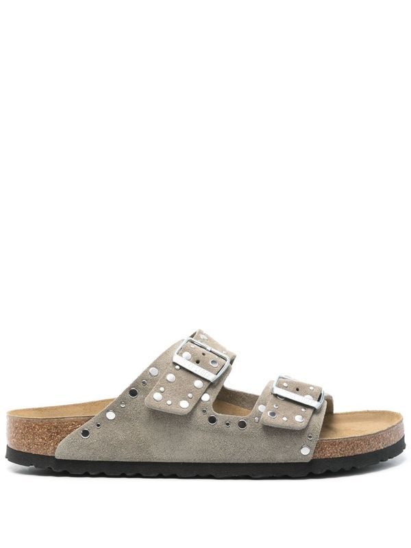 Arizona Studded Suede Sandals
