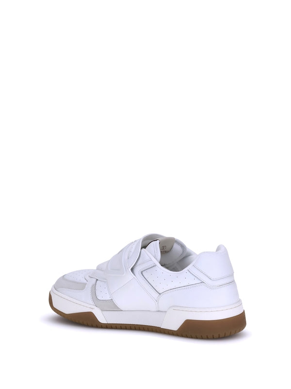 Valentino White Low Top Sneakers