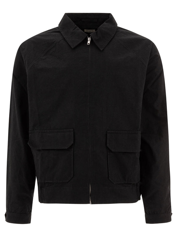 Canvas Zip-Up Cotton Jacket