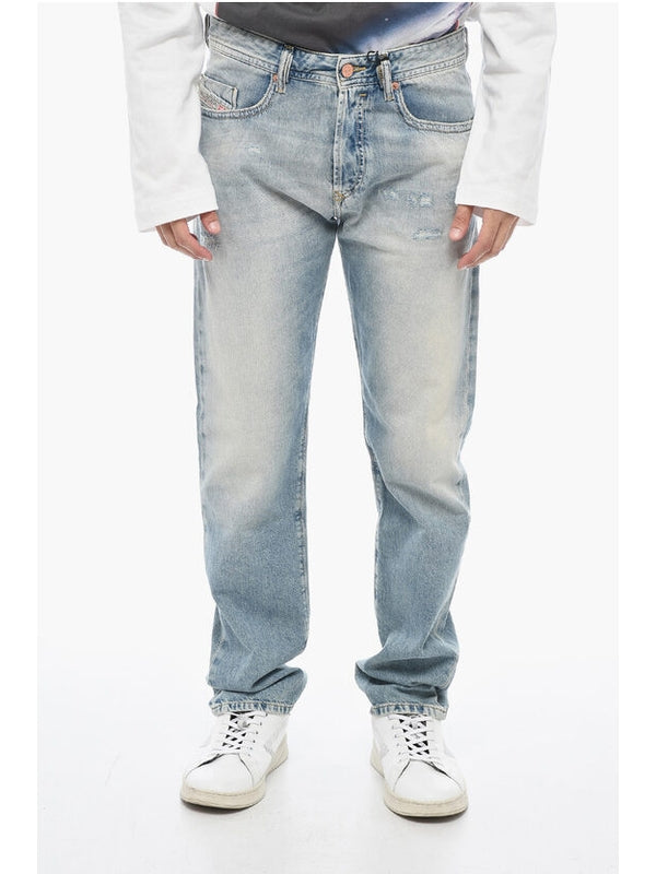 Tapered Denim Pants