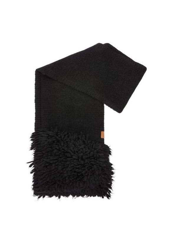 Shearling Alpaca Blend Muffler