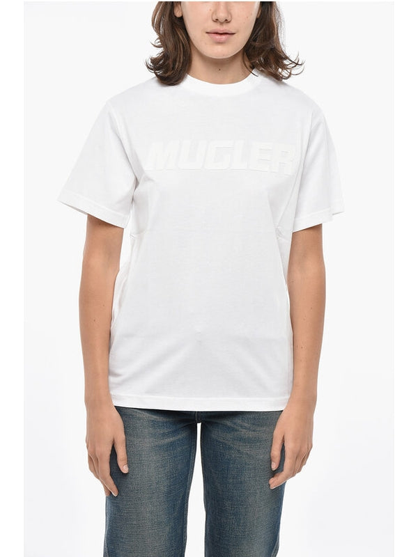 Mugler White Half Sleeve