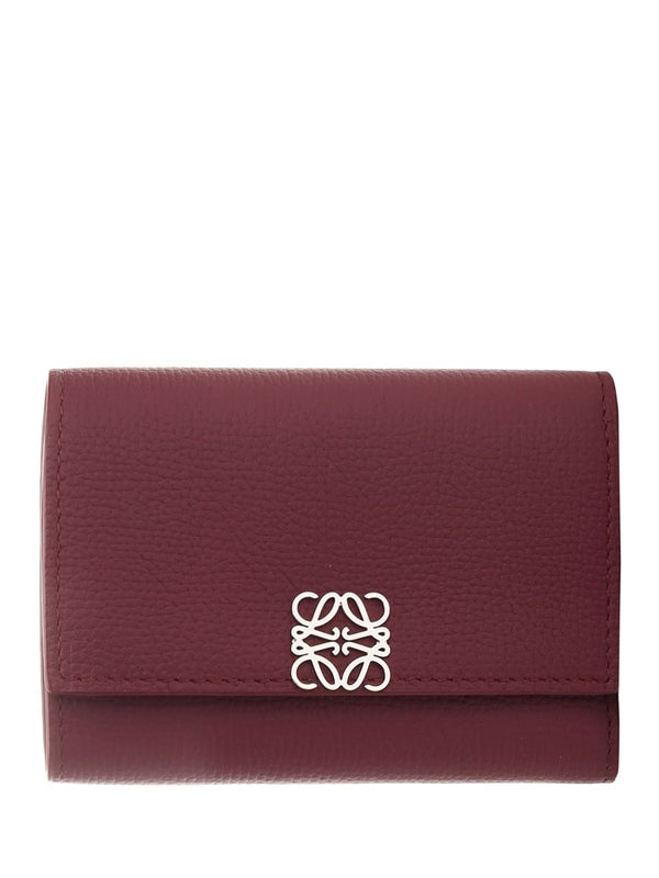 Anagram Logo Leather Wallet