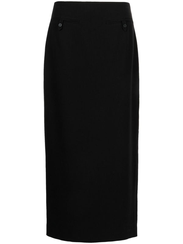 High Waist Midi Skirt