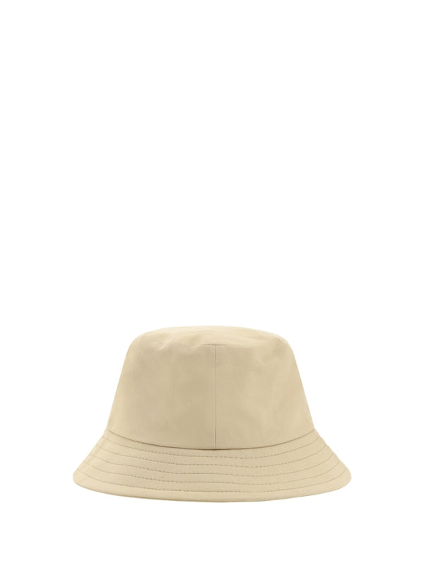 Heart Logo Embroidery Cotton Bucket Hat