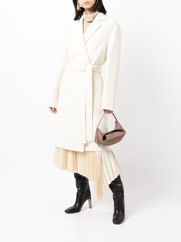 Cenda Belted Cashmere Coat