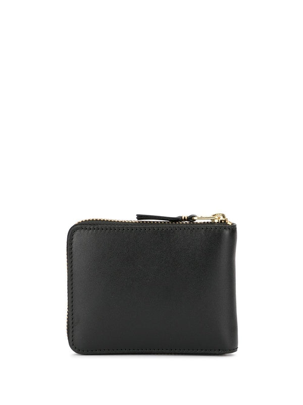 Zip Around Leather Wallet