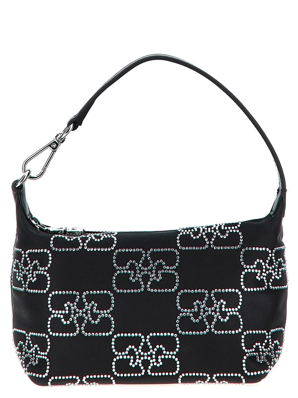 GANNI - Butterfly
  Rhinestone Small Tote Bag - Jente