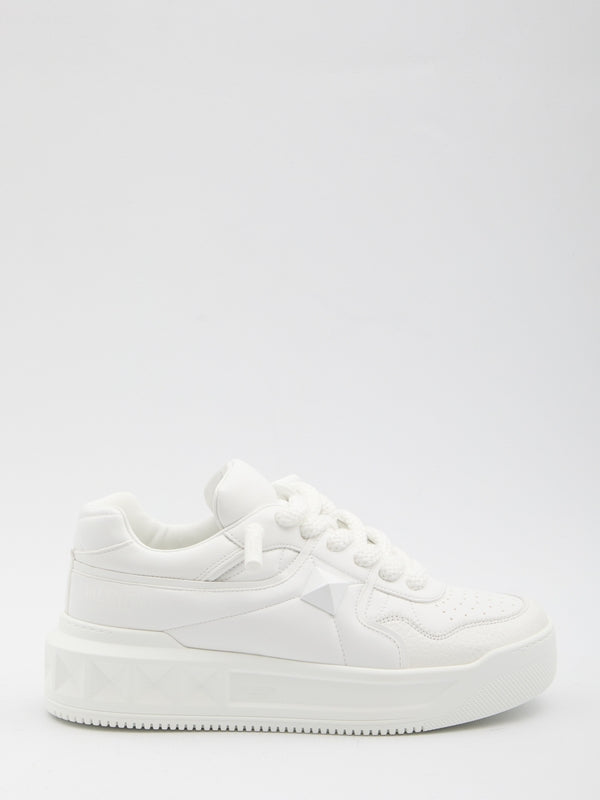 Valentino White Low Top Sneakers