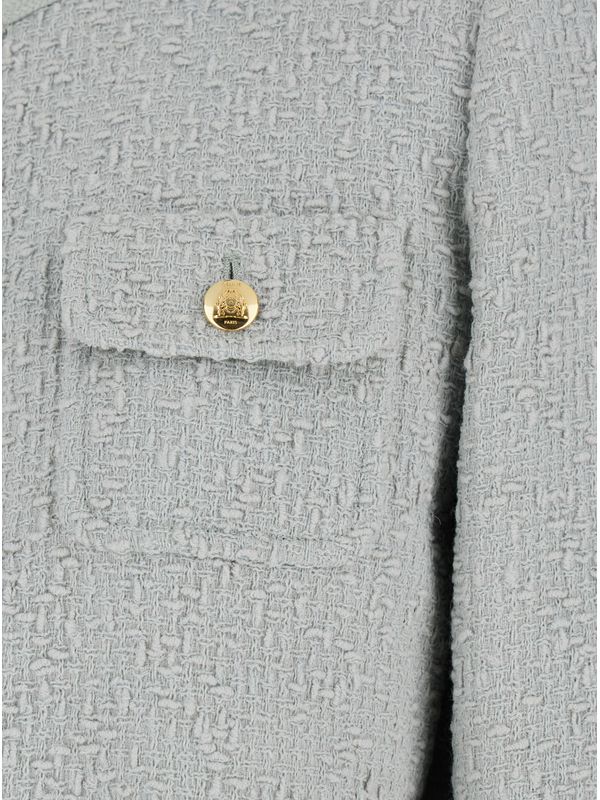 Wool Mohair Tweed Jacket