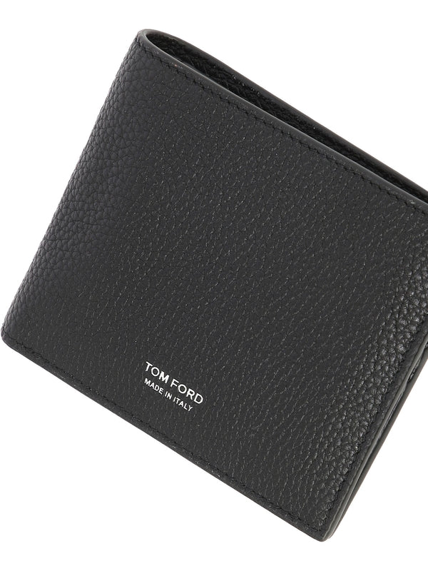 Logo Detail Leather Cardholder