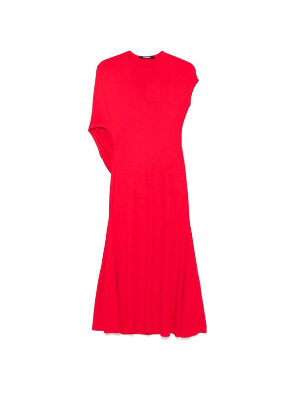 Salerno Asymmetric Drape Dress