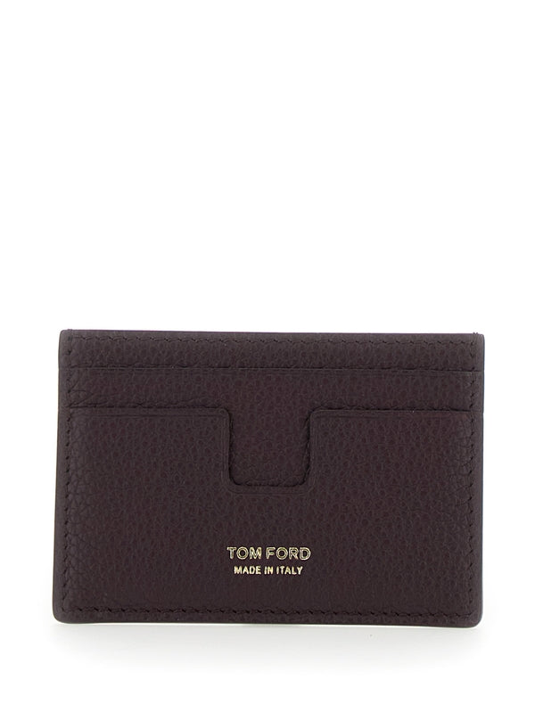 Tom Ford Burgundy Card Holders