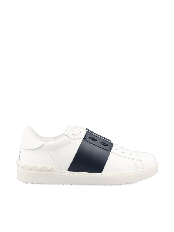 Valentino White Low Top Sneakers