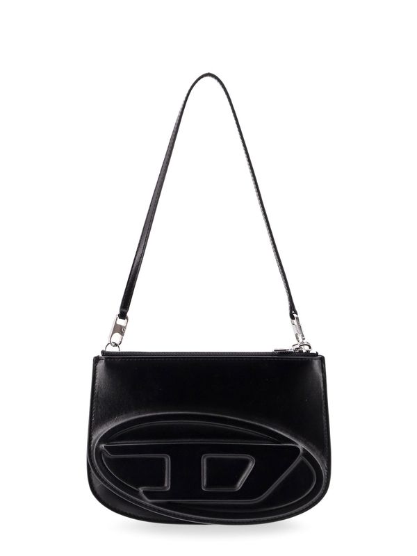 1dr Twin Logo Leather Shoulder Bag