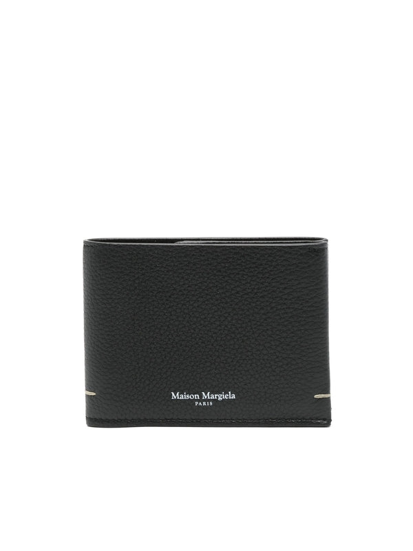 Four Stitch Logo Detail
  Leather Wallet