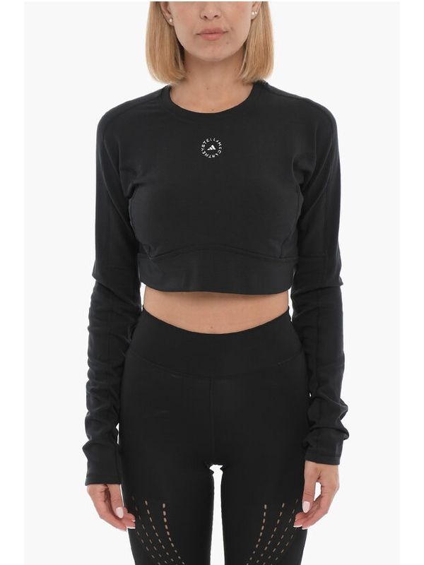 Stella Mccartney Back Cutout Long Sleeve Top