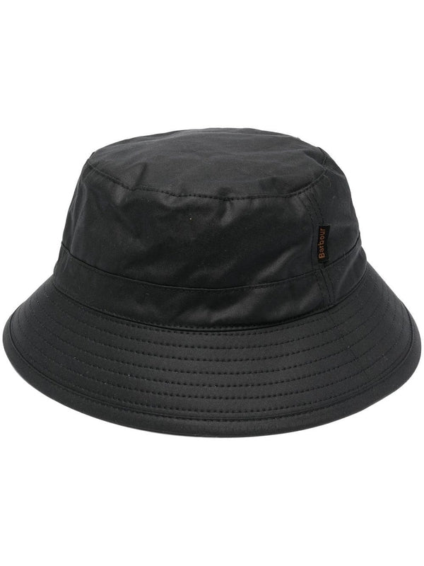 Barbour Black Bucket Hats