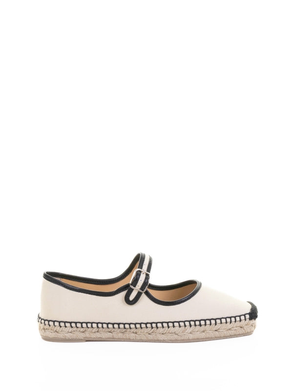 Castañer Ivory Flat Shoes
