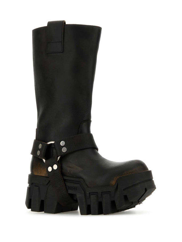 Bulldozer
  Harness Leather Mid Boots