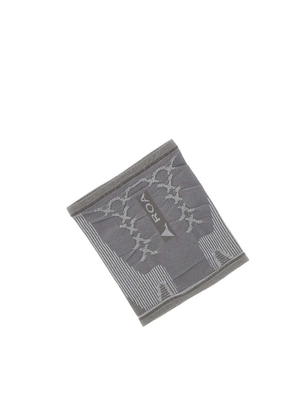 Logo Jacquard Nylon Blend Scarf