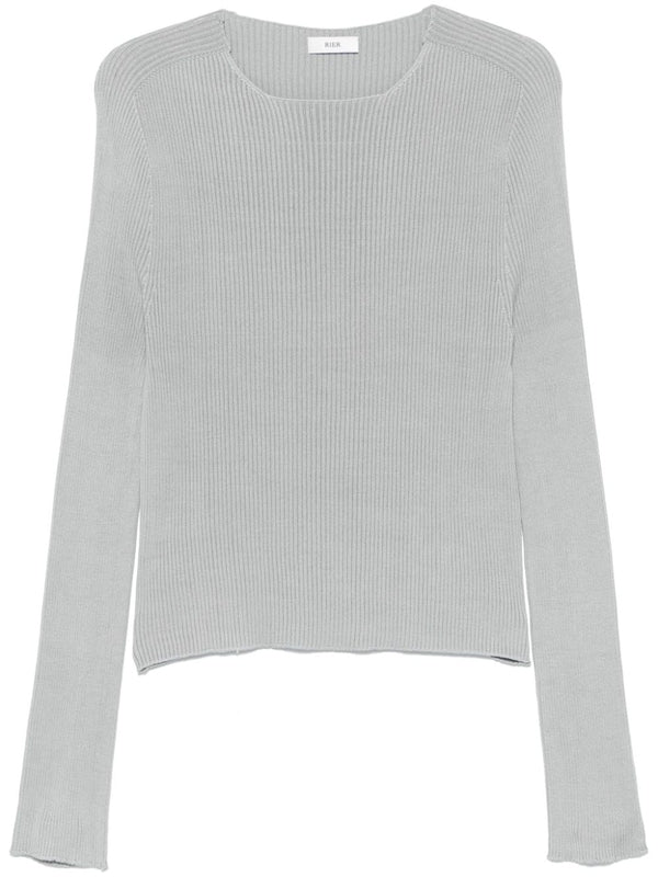 Ribbed Silk Knit