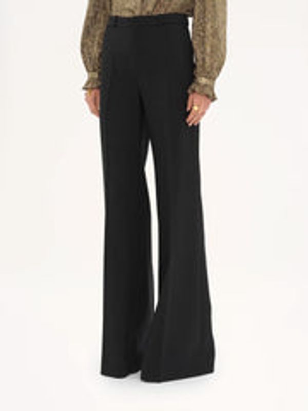 Wool Flare Tailored-fit Pants