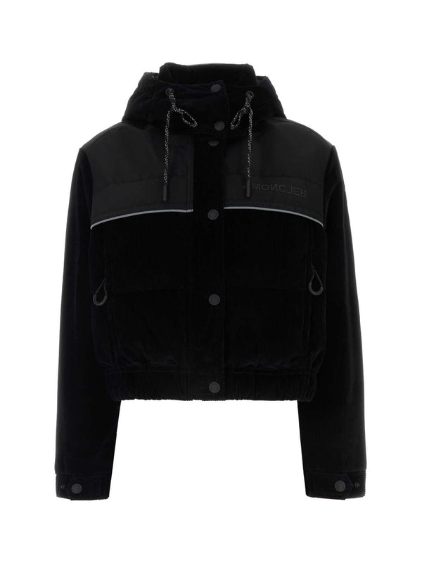 Spinas Logo Short Hoodie Jacket