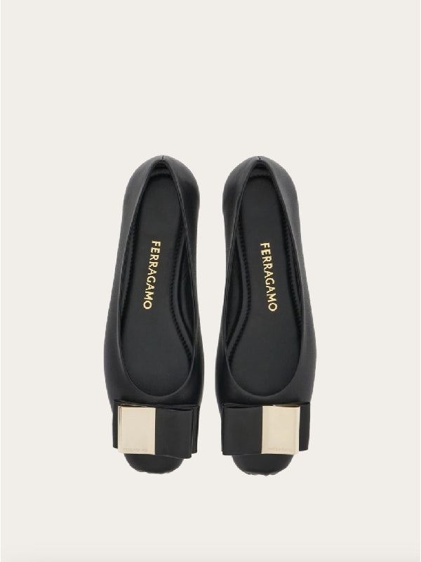 Double Bow Ballerina Flats