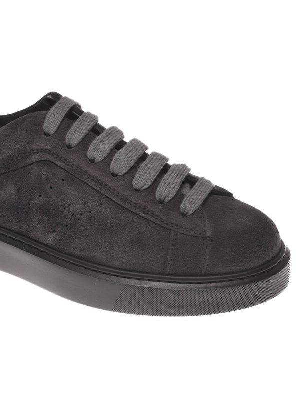 Doucal'S Grey Low Top Sneakers