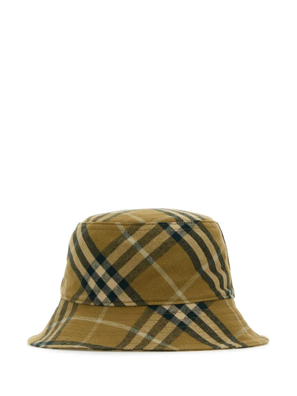 Check Pattern Bucket Hat