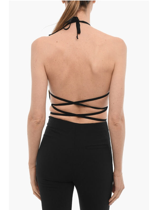 Ambush Black Sleeveless Top