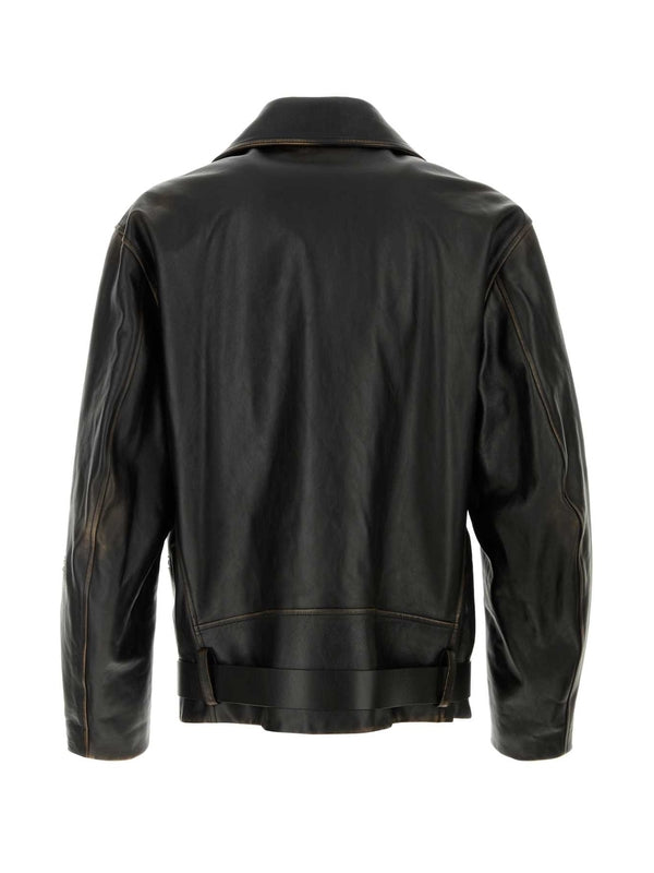 Jil Sander Black Biker