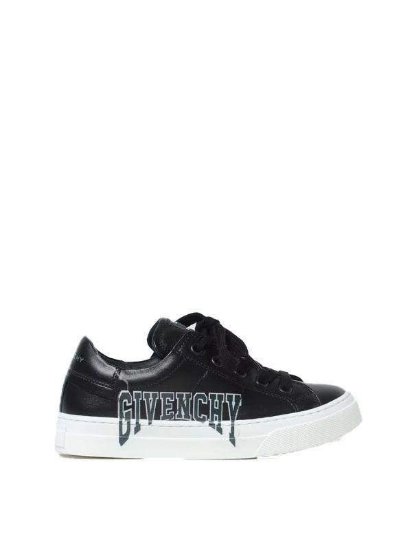 Logo Printed Lace Up Sneakers