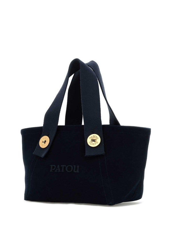 Patou Navy Tote Bags