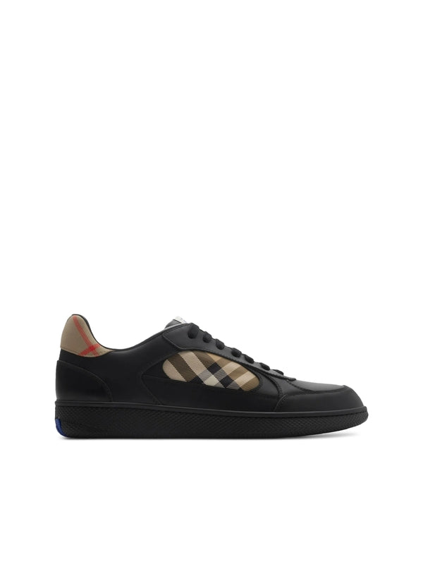 Terrace Check Pattern Low-top Sneakers