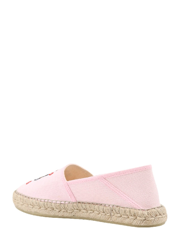 Tiger Logo Embroidered Espadrille