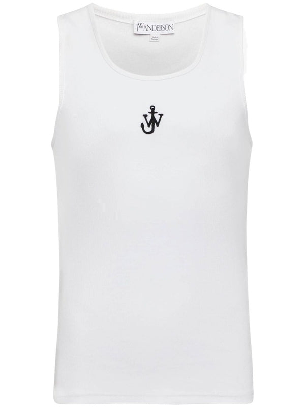 Anchor Logo Embroidery Cotton
  Tank Tops