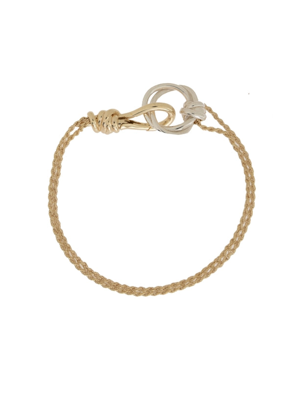 Gold Knot Detail Bracelet