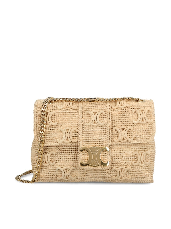 Celine Beige Shoulder Bag