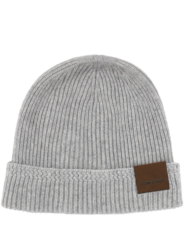 Tom Ford Grey Beanies