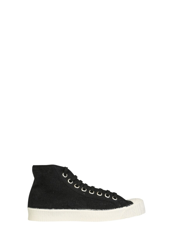 Spalwart Black High Top Sneakers