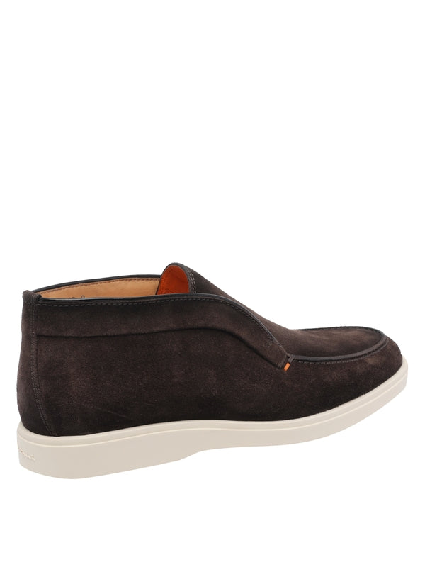 Santoni Brown Desert Boots